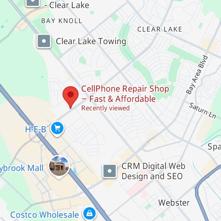 Cellphone Repair Shop - 501 El Dorado Blvd #C, Webster, TX 77598