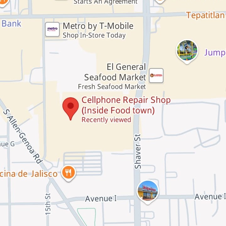 Cellphone Repair Shop - 3316 Shaver St, Pasadena, TX 77504